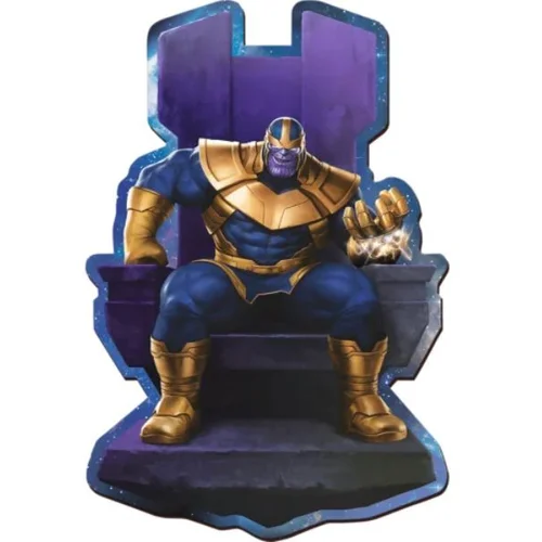 Marvel Trefl Puzzle Wood Craft: Maščevalci, Thanos - 160 lesenih kosov