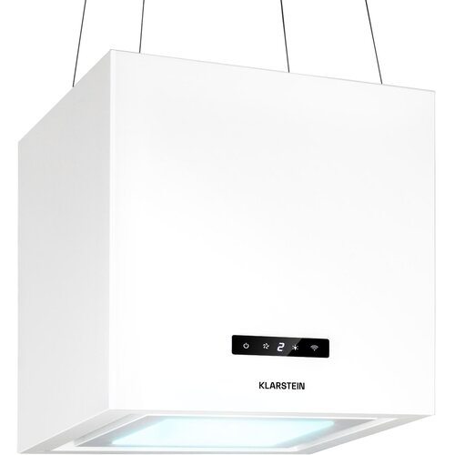 Klarstein Kronleuchter Smart, otočna napa, 595 m³ / h, kontrola primjene, LED ploča Cijene