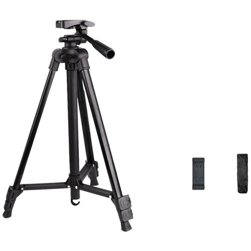 INF Stojalo za fotoaparat s sponko za telefon in torbo za prenašanje Black M, (21685328) Cene