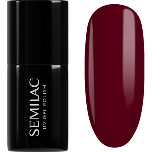 Semilac UV Hybrid Tastes Of Fall gel lak za nokte nijansa 404 Black Beans Muffin 7 ml Slike