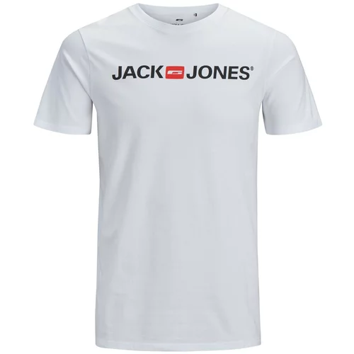 Jack & Jones Plus Majica mornarska / grenada / bela
