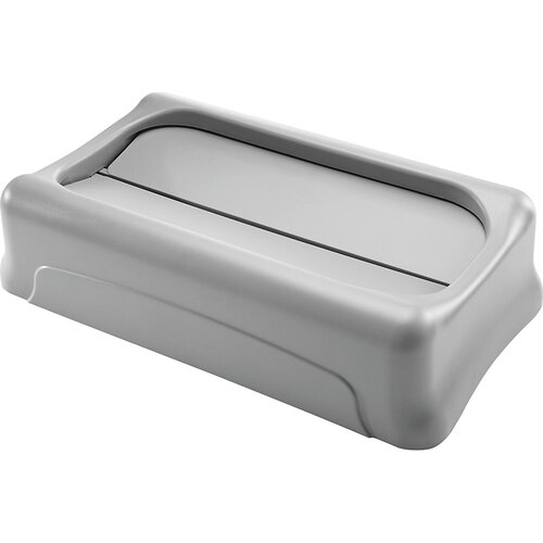 Rubbermaid Pokrov SLIM JIM® za 60- in 87-l koše, nihajni pokrov, siva Cene