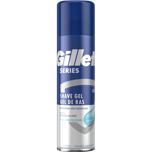 Gillette Series Revitalizing Shave Gel gel za britje za občutljivo kožo 200 ml za moške Cene