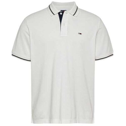 Tommy Hilfiger bela muška polo majica THDM0DM20745-YBL Cene