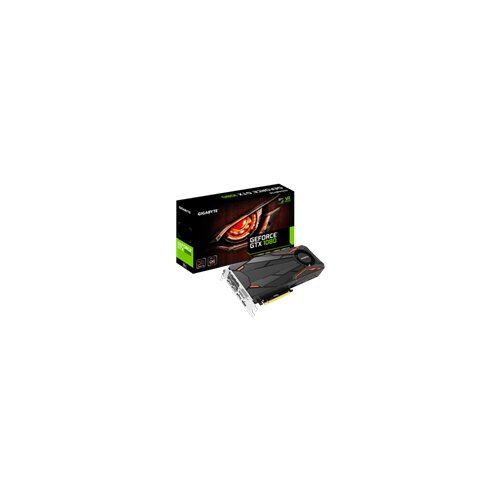 Gigabyte GV-N1080TTOC-8GD GeForce GTX 1080 DirectX 12 8GB 256-Bit GDDR5X PCI Express 3.0 x16 SLI Support ATX Turbo OC grafička kartica Slike