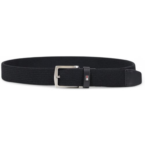 Tommy Hilfiger Pasovi DENTON ELASTIC 3.5 AM0AM13354 Črna Slike