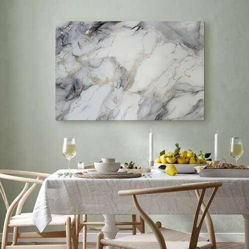  Slika - Elegant marble – stone structures in neutral colours 30x20 Premium Print Cene