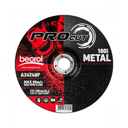  brusna ploča za metal 180x6 procut ( BPM180X6 ) Cene