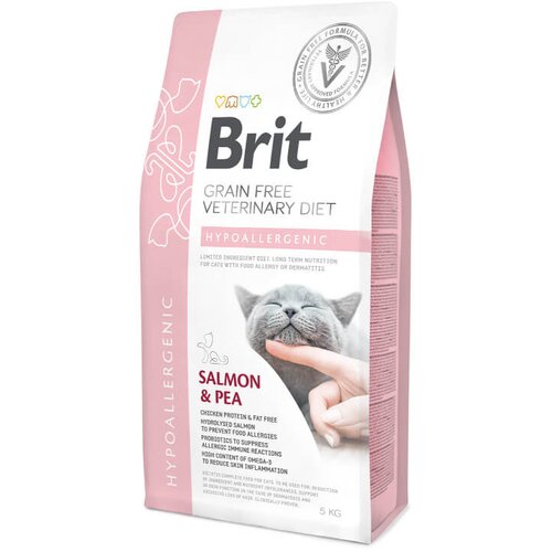 Brit veterinary diet Brit GF Veterinarska dieta za mačke - Hypoallergenic 5 kg Cene