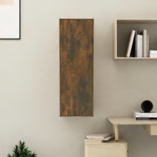 The Living Store TV omarica dimljeni hrast 30,5x30x90 cm inženirski les - TV Omarica, (21376979) Slike