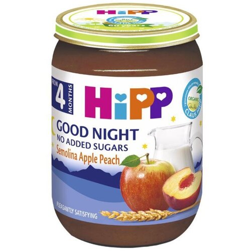 Hipp kašica za laku noć griz jabuka breskva 190g Cene