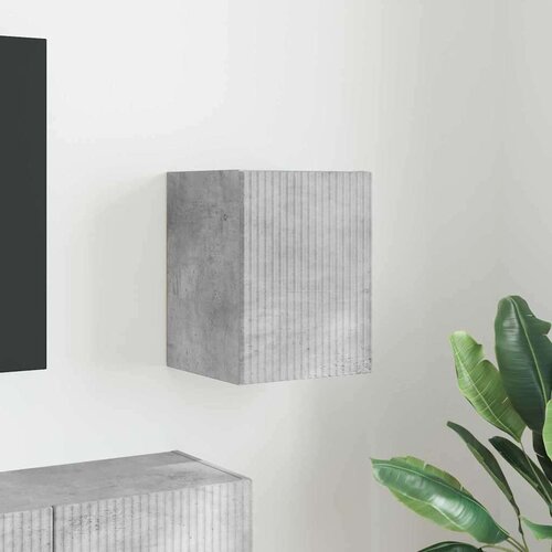 TV stenska omara Beton 30 x 31 x 40 cm Konstruiran les, (5000092104) Cene
