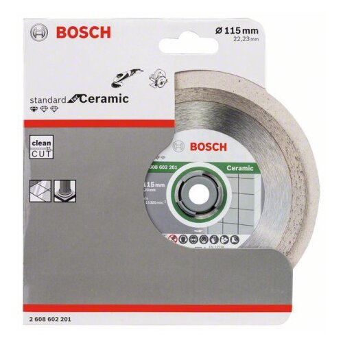 Bosch dijamantska rezna ploča standard for ceramic 115 x 22,23 x 1,6 x 7 mm ( 2608602201 ) Cene