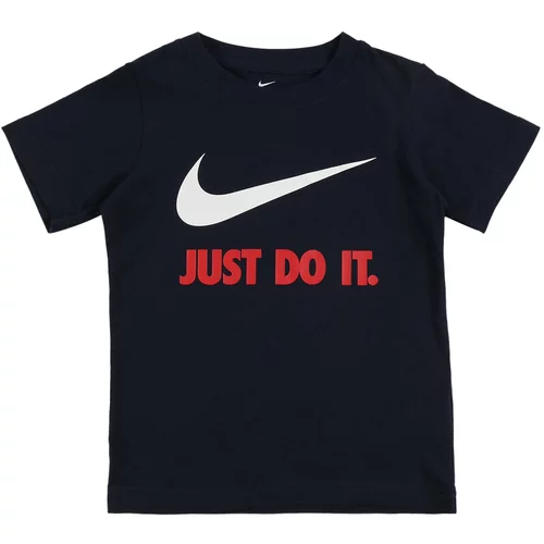 Nike Tehnička sportska majica tamno plava / crvena