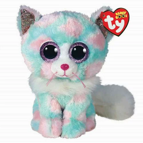 Ty Beanie Boos OPAL - pastelna mačka (15 cm) 1079589