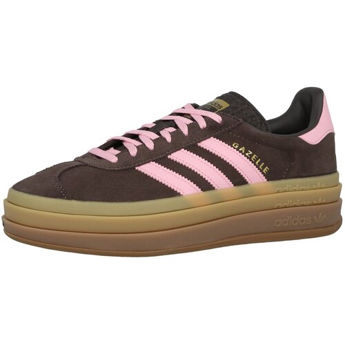 Adidas Niske tenisice 'GAZELLE BOLD' čokolada / zlatna / roza Cijene