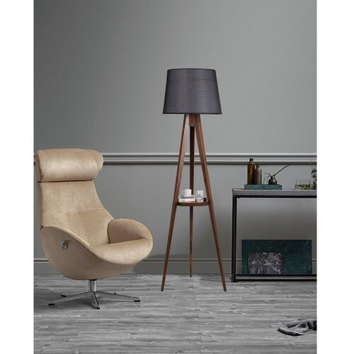 Opviq podna lampa, 160 cm, E27, tamnosmeđa Cene