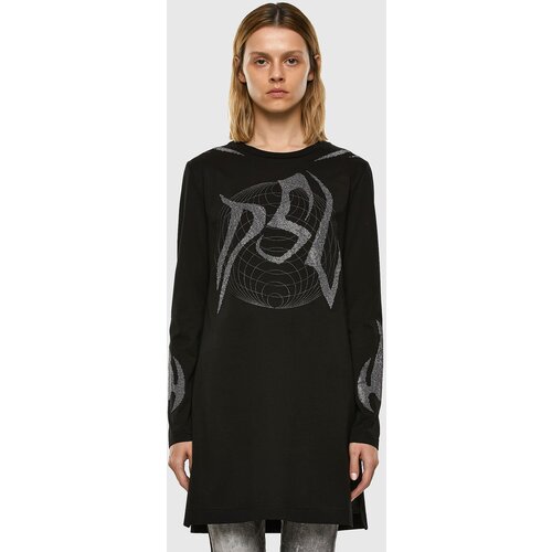 Diesel T-shirt - TROSSINA TSHIRT black Cene