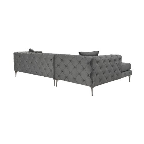 Atelier Del Sofa ugaona garnitura como eco left anthracite Slike