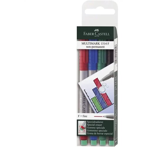 Faber-Castell multimark set markera za foliju, 4 komada, f Cijene
