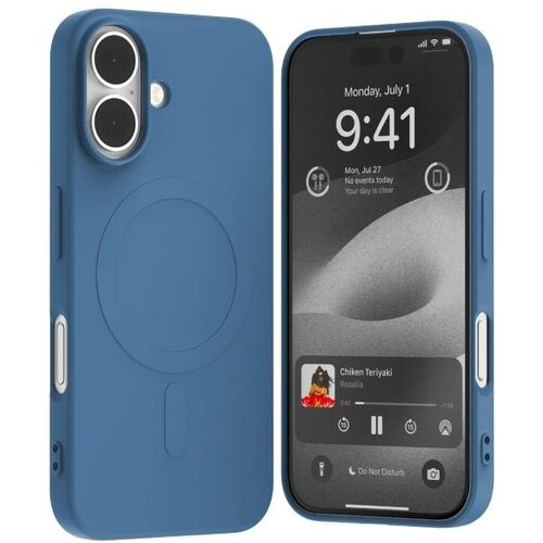 Mercury POLSILIKONSKI OVITEK MAGSAVE ZA IPHONE 16 6.1&amp;rdquo; MODER, (21971955) Slike