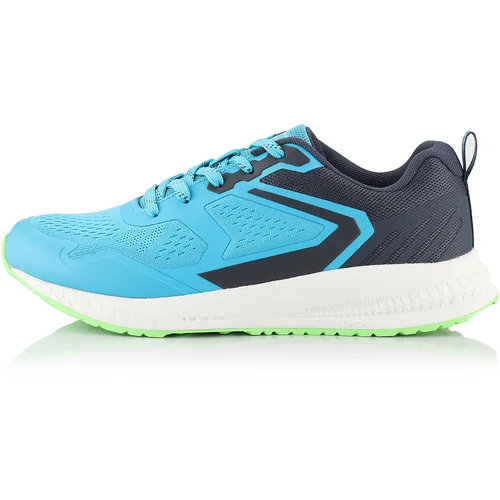 Alpine pro Sport running shoes with antibacterial insole NAREME neon atomic blue