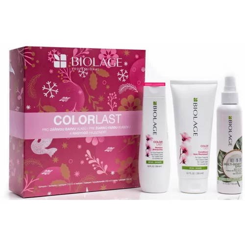 Biolage Essentials ColorLast darilni set (za sijočo barvo las)