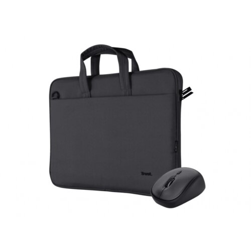 Trust Bologna torba i miš set torba za laptop 16", crna silent miš Cijene