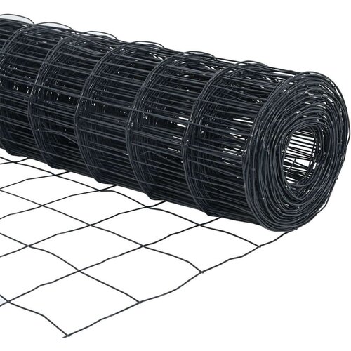 VidaXL Euro ograda Siva 0,4x25 m Čelik Slike