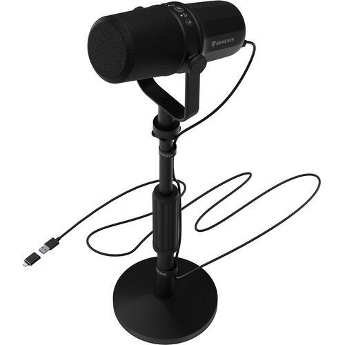Genesis mikrofon RADIUM 750D, USB, XLR, črna Cene
