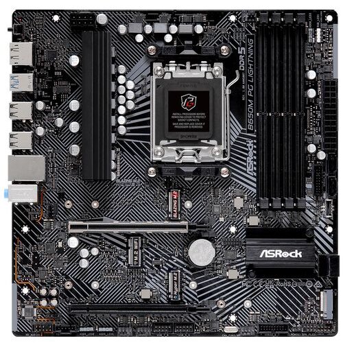 AsRock Matična ploča B650M PG LIGHTNING AM5 mATX Slike