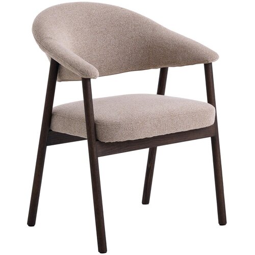 Unique Furniture Bež blagovaonske stolice u setu s naslonima za ruke 2 kom od punog hrasta Elk – Cijene