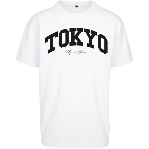 MT Upscale Tokyo College Oversize Tee white Cene