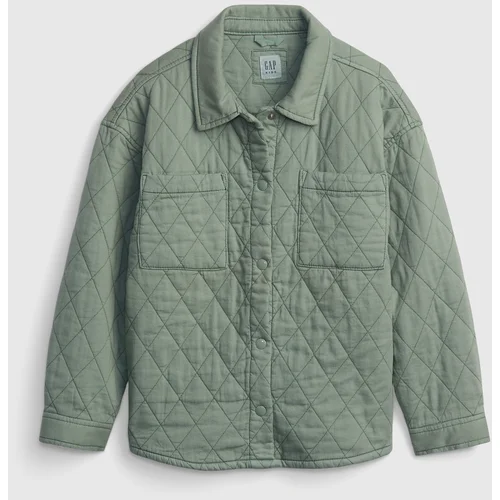 GAP Kids Quilted Shirt Jacket - Girls