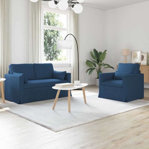 SOFA 2 pcs Plava Metal Cijene