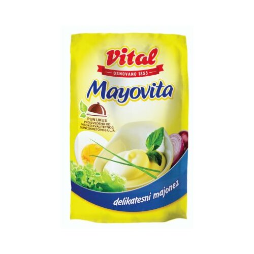 Vital Mayovita delikatesni majonez 180g kesa Cene