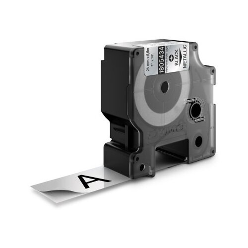 Dymo traka industrijska poliester 24mm crna/metalik ( DY1805434 ) Cene