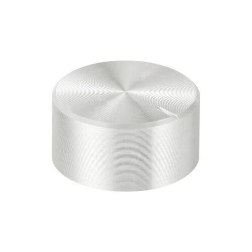 TRU COMPONENTS TC-11613828 okretni gumb s gumbom za obilježavanje srebrna (Ø x V) 20 mm x 10 mm aluminij, plastika 1 S Cijene