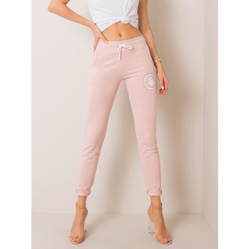 RELEVANCE Sweatpants-RV-DR-5405.04X-light pink Cene