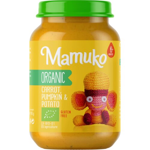 BIO Organic Carrot, Pumpkin, Potato - 190 g Cene