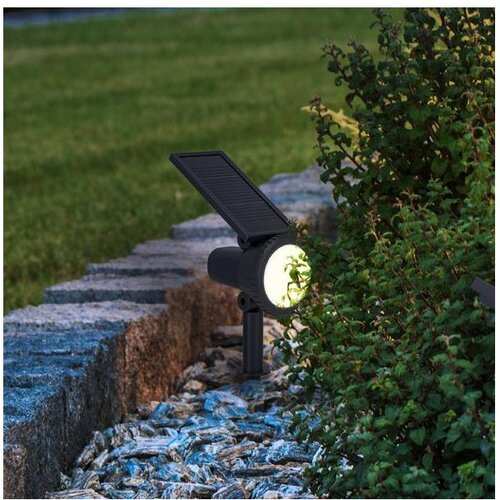Eglo 901069 - LED RGBW prigu&scaron;iva solarna lampa SAMBUCO LED/3W/4,5V IP44 crna + daljinski upravljač Cene