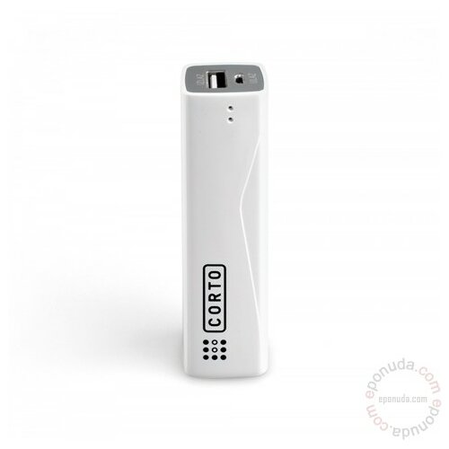 Corto punjač za mobilne uređaje Powerbank EB-260 2600mAh White punjac za mobilni telefon Slike