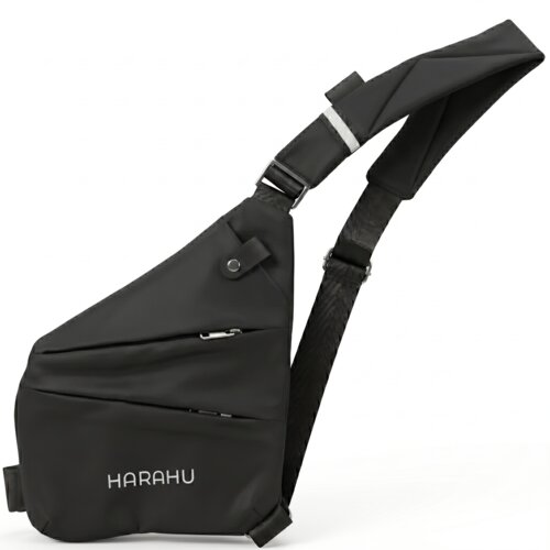  Mu&amp;scaron;ka Crossbody Torba HARAHU Instinct - Crna KP40320 Slike