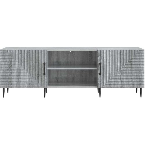 VidaXL TV ormar Siva sonoma 150 x 31 x 50 cm Konstruirano drvo - Siva sonoma Slike