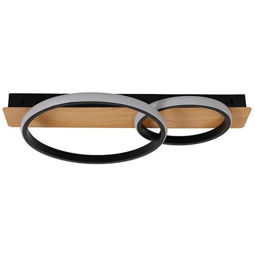  LED stropna svetiljka ROWENA LED/14W/230V crna/braon Cene