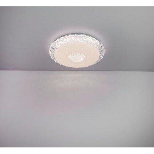 Globo 48413-40SH - LED prigu&amp;scaron;iva plafonsko svetlo EDDIE 40W/230V prečnik 50 cm Tuya - daljinsko upravljanje Slike