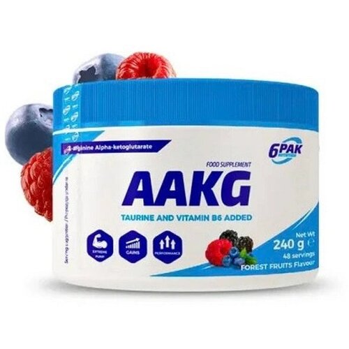 6PAK AAKG 240g &Scaron;umsko Voće &ndash; L-Arginin Alfa-Ketoglutarat za Pumpu Cene