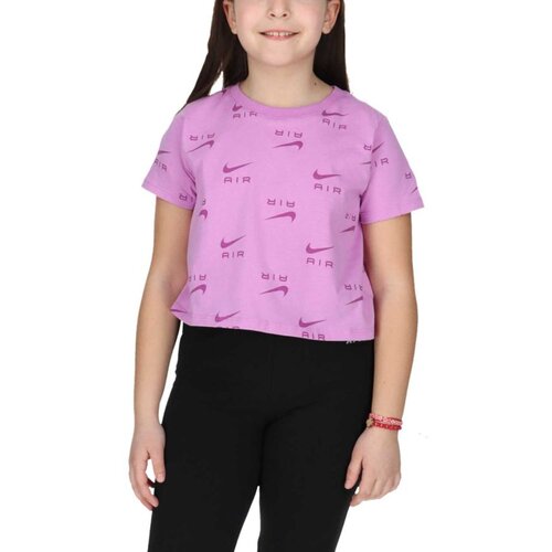 Nike majica za devojčice G NSW TEE Crop Air AOP DZ3582-532 Cene