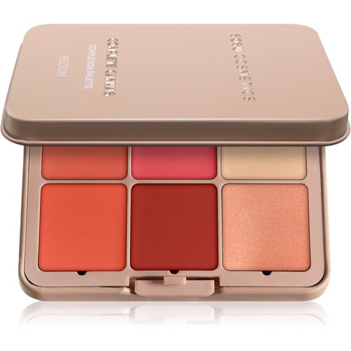 SOSU Cosmetics Complete Canvas Complexion Palette multifunkcionalna paleta za lice nijansa Medium 26.4 g Slike