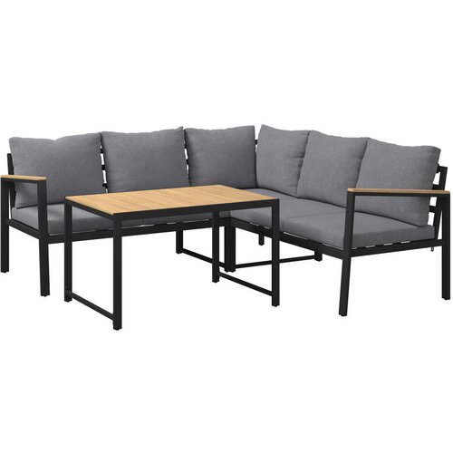 Ambia Garden LOUNGE GARNITURA tkanina akacija masivno aluminij Cene